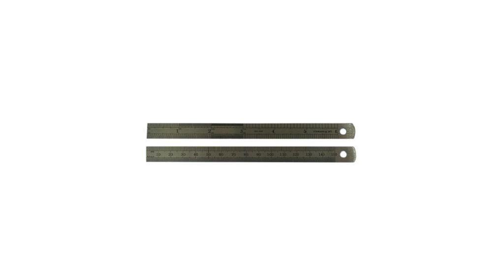 Lineal 150mm Stahl
